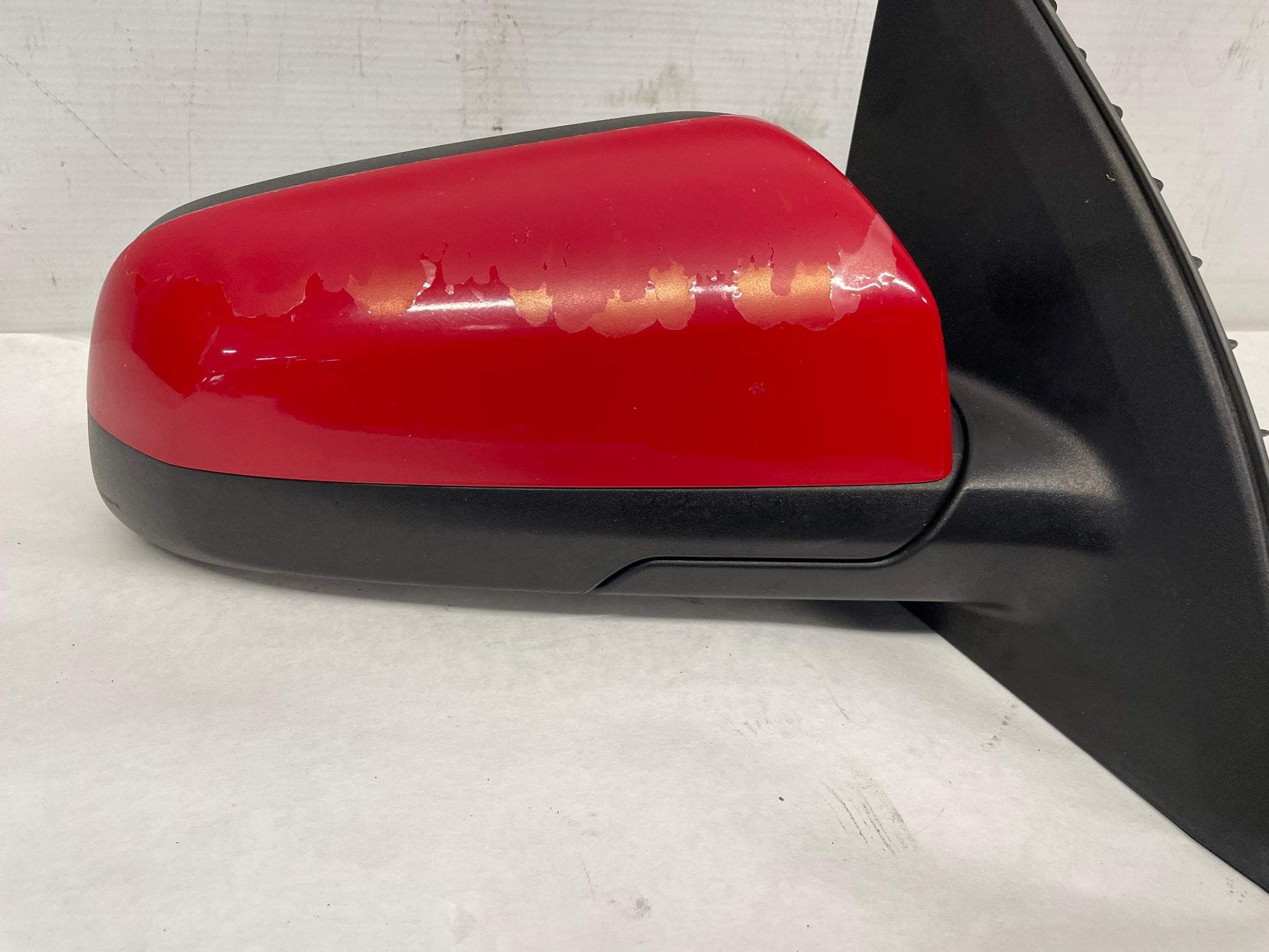 2008 Pontiac G8 GT RH Passenger Exterior Outside Door Mirror Red OEM - Day's Parts Yard
