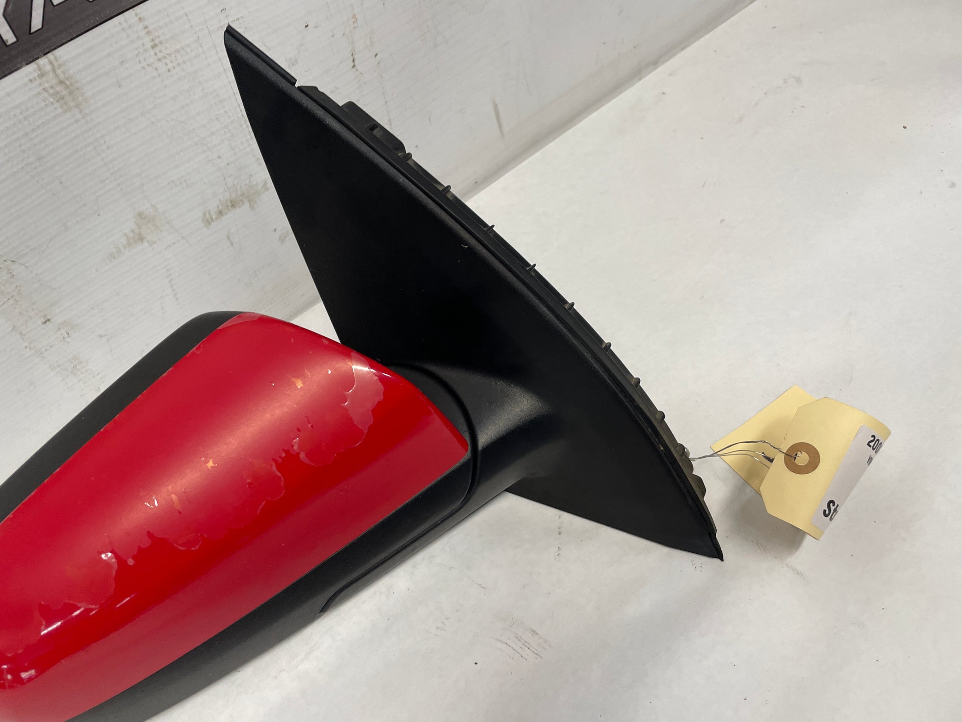 2008 Pontiac G8 GT RH Passenger Exterior Outside Door Mirror Red OEM - Day's Parts Yard