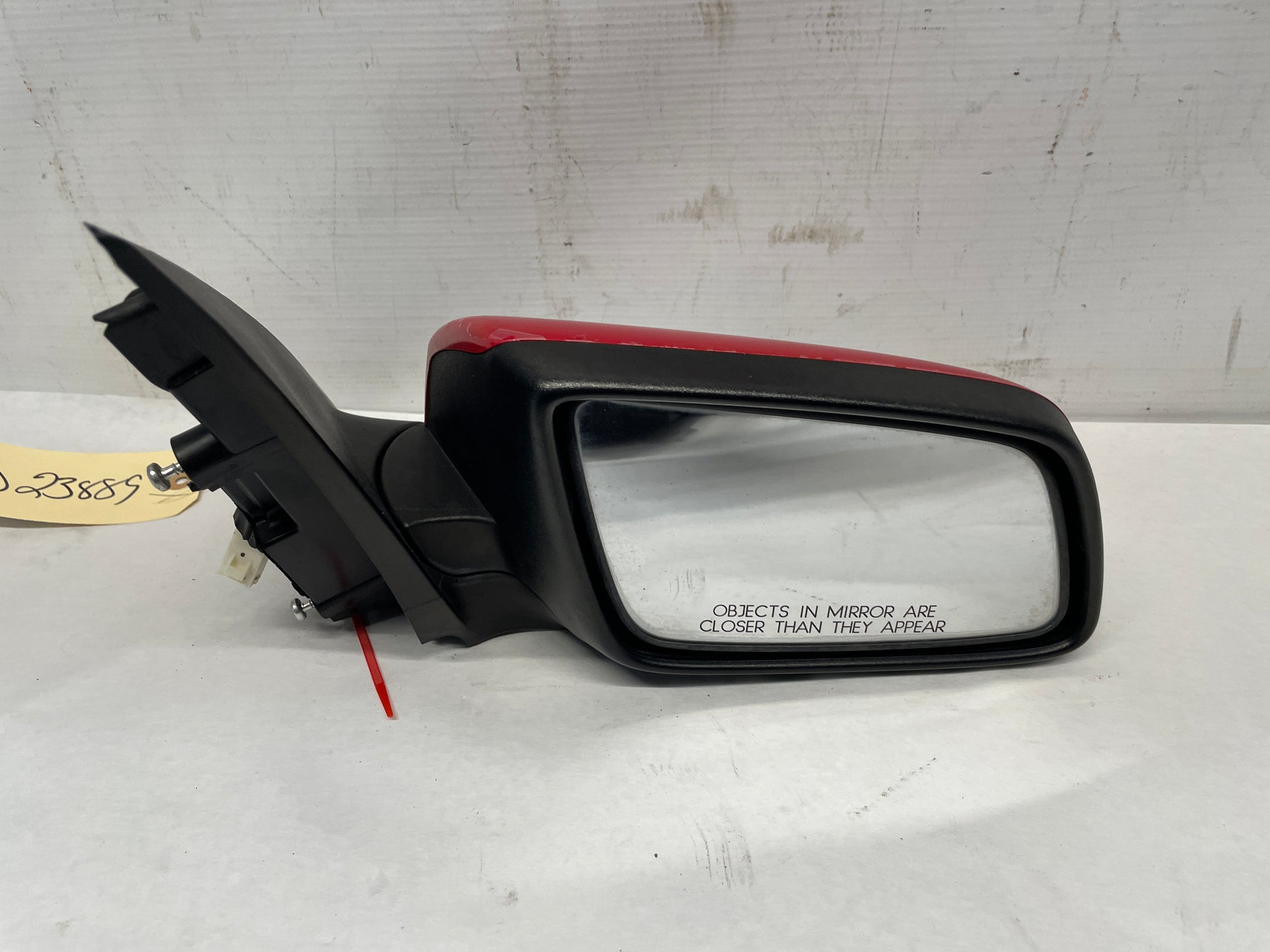 2008 Pontiac G8 GT RH Passenger Exterior Outside Door Mirror Red OEM - Day's Parts Yard