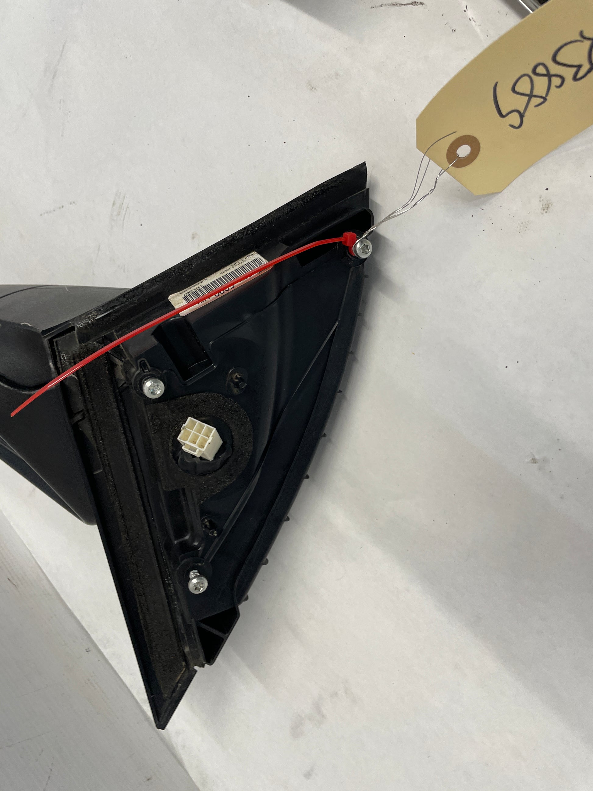 2008 Pontiac G8 GT RH Passenger Exterior Outside Door Mirror Red OEM - Day's Parts Yard