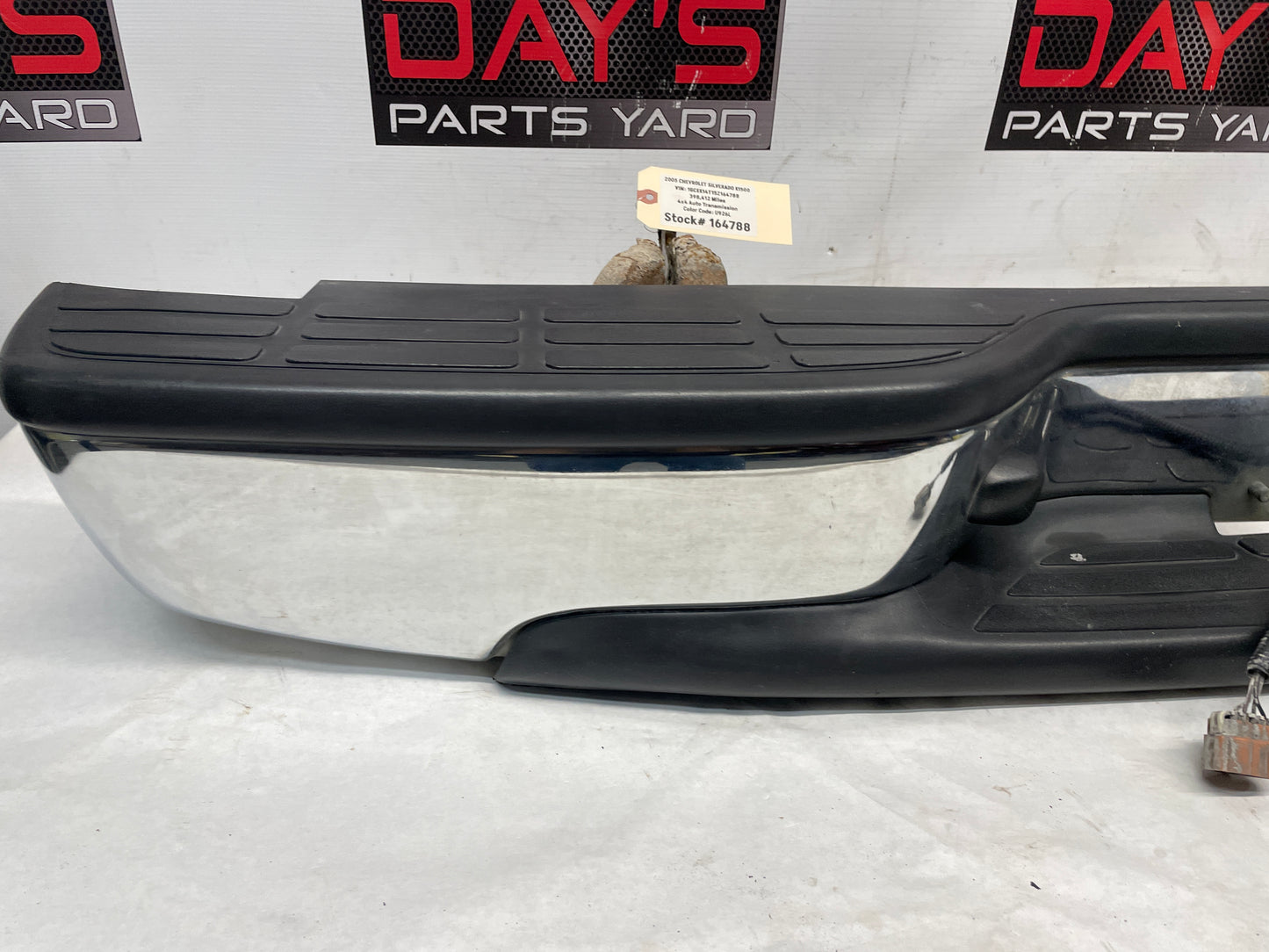 2005 Chevy Silverado K1500 Chrome Rear Bumper OEM