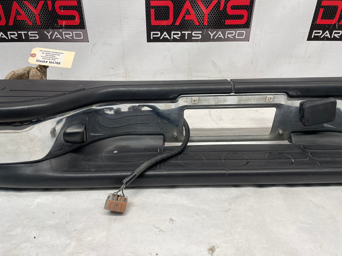 2005 Chevy Silverado K1500 Chrome Rear Bumper OEM