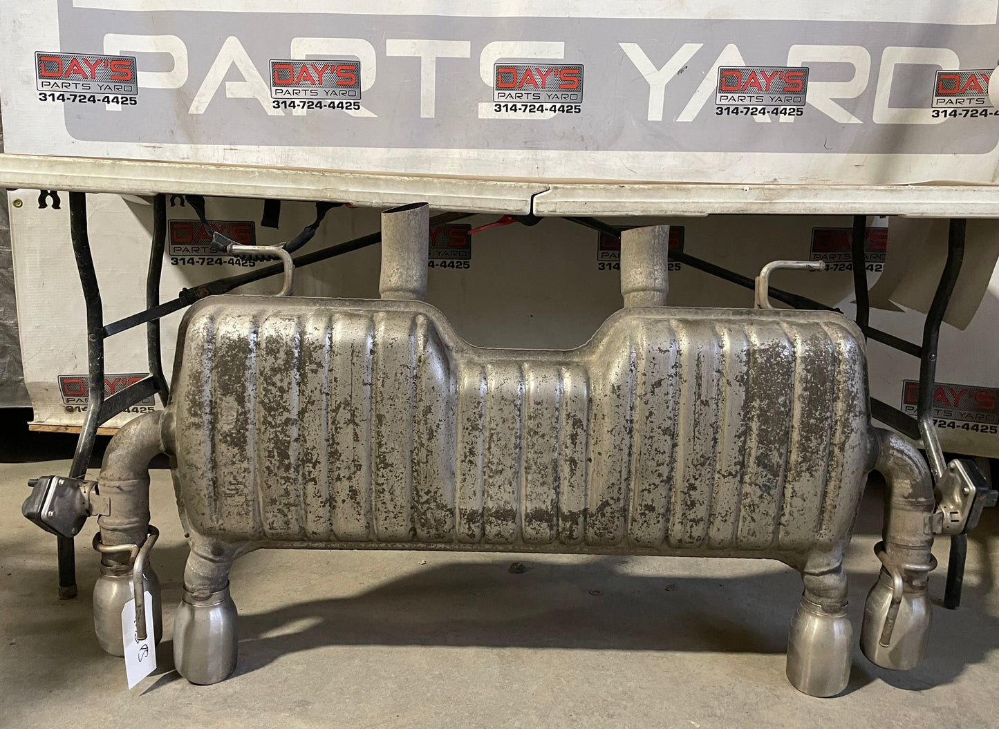 2021 Chevy Camaro SS Exhaust Muffler NPP Bi Mode Active w/ Valves Actuators OEM