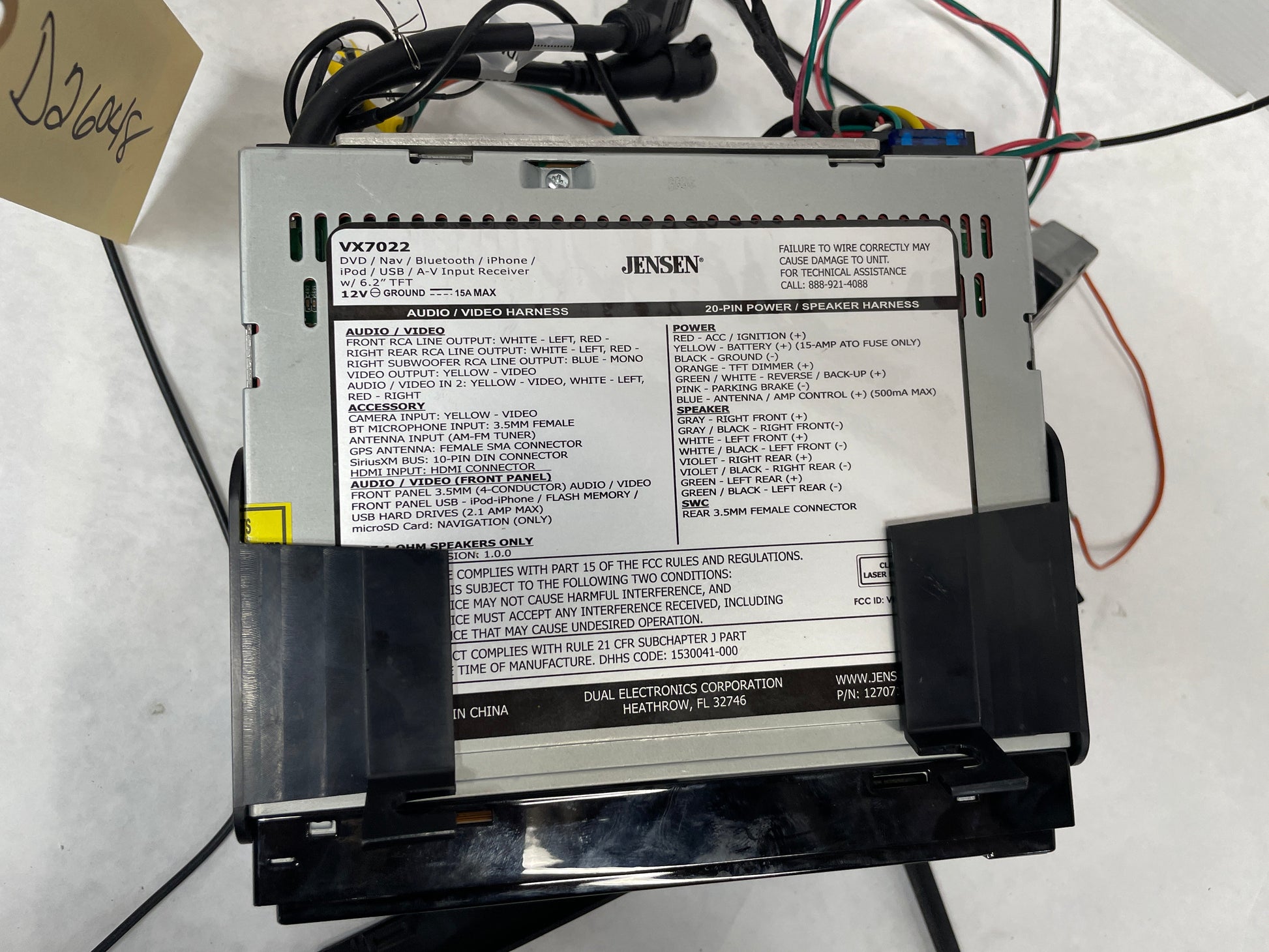 2005 Pontiac GTO Radio / CD Player Aftermarket Jensen - Day's Parts Yard