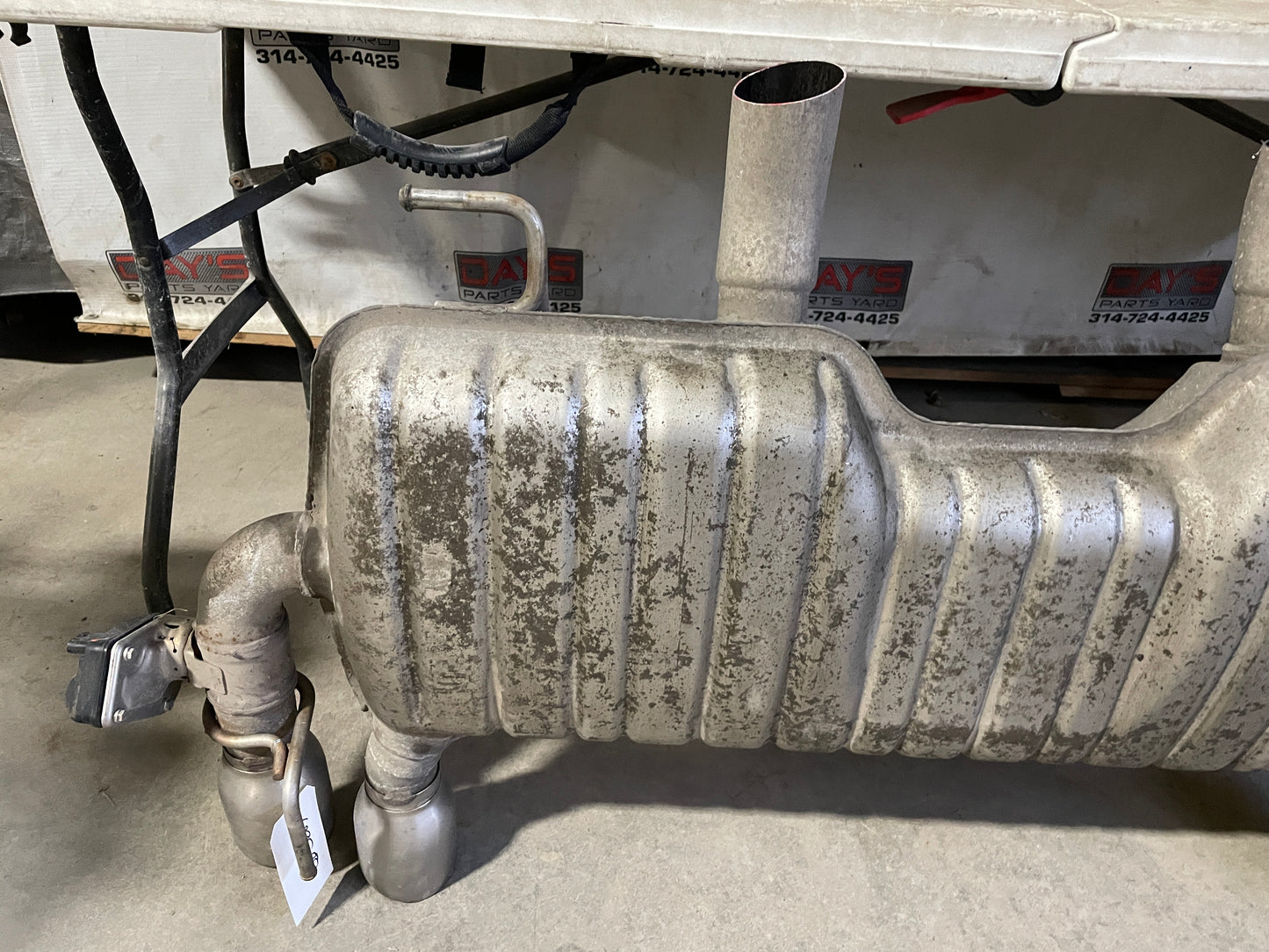 2021 Chevy Camaro SS Exhaust Muffler NPP Bi Mode Active w/ Valves Actuators OEM