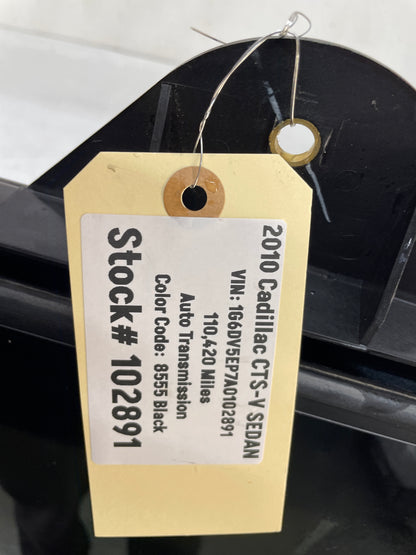 2010 Cadillac CTS-V Sedan Sunroof Sun Moon Moonroof Roof OEM