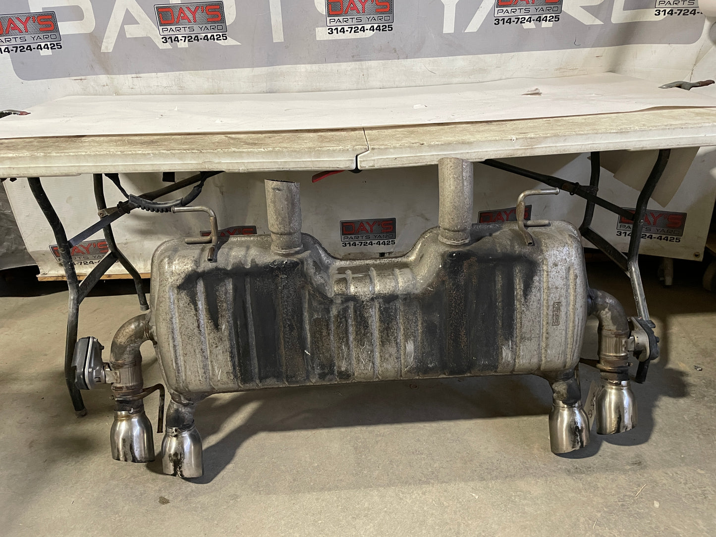 2021 Chevy Camaro SS Exhaust Muffler NPP Bi Mode Active w/ Valves Actuators OEM