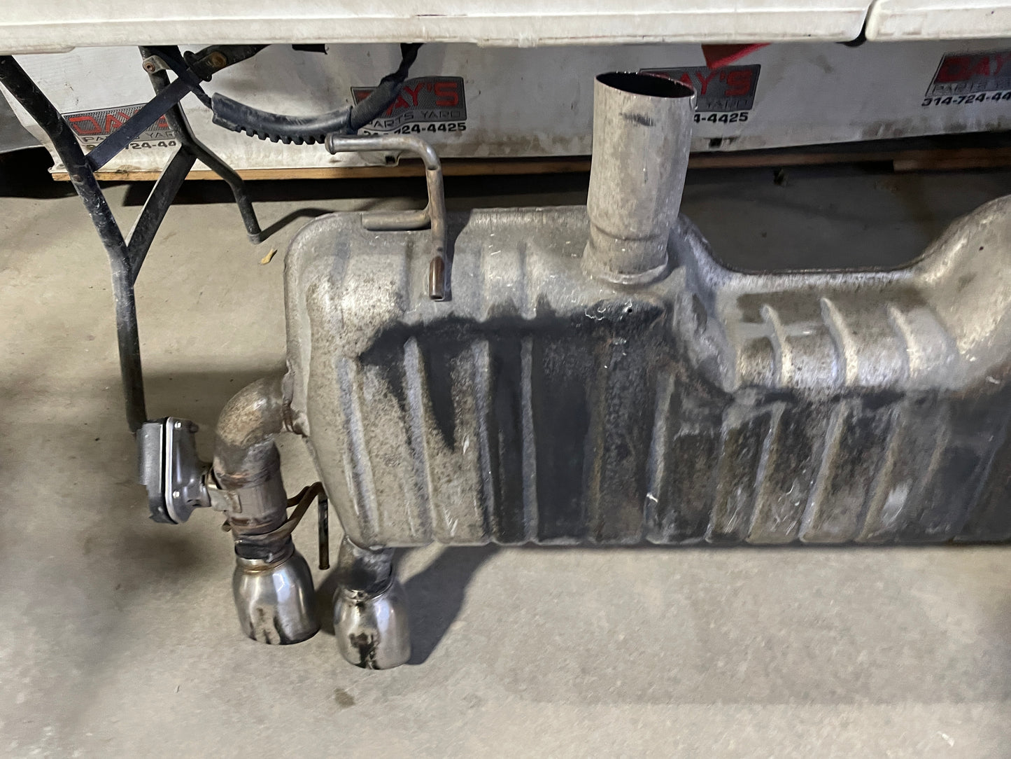 2021 Chevy Camaro SS Exhaust Muffler NPP Bi Mode Active w/ Valves Actuators OEM