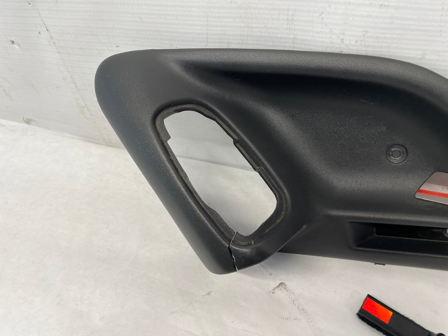 1999 Chevy Camaro Z28 SS RH Passenger Interior Door Handle Bezel Gray Grey OEM DAMAGED - Day's Parts Yard