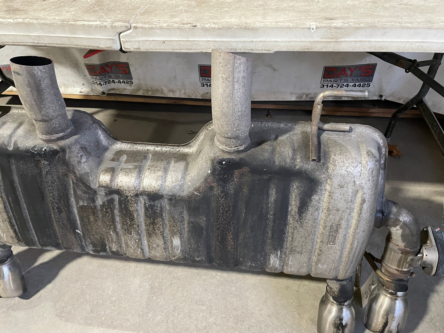 2021 Chevy Camaro SS Exhaust Muffler NPP Bi Mode Active w/ Valves Actuators OEM