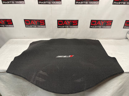 2013 Chevy Camaro ZL1 Trunk Cargo Carpet ZL1 Spare Tire Floor Cover OEM - Day's Parts Yard