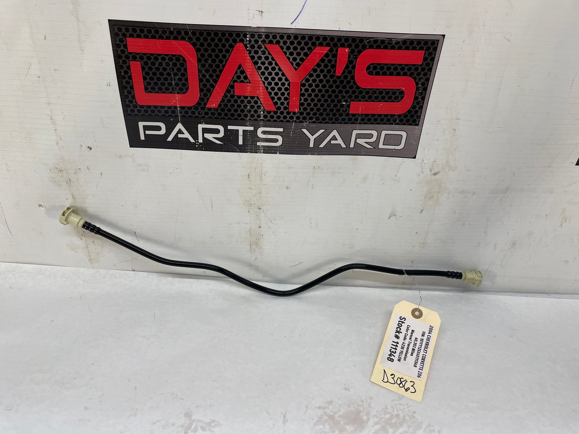 2004 Chevy C5 Corvette Z06 Fuel Evap Line Hose Tube OEM - Day's Parts Yard
