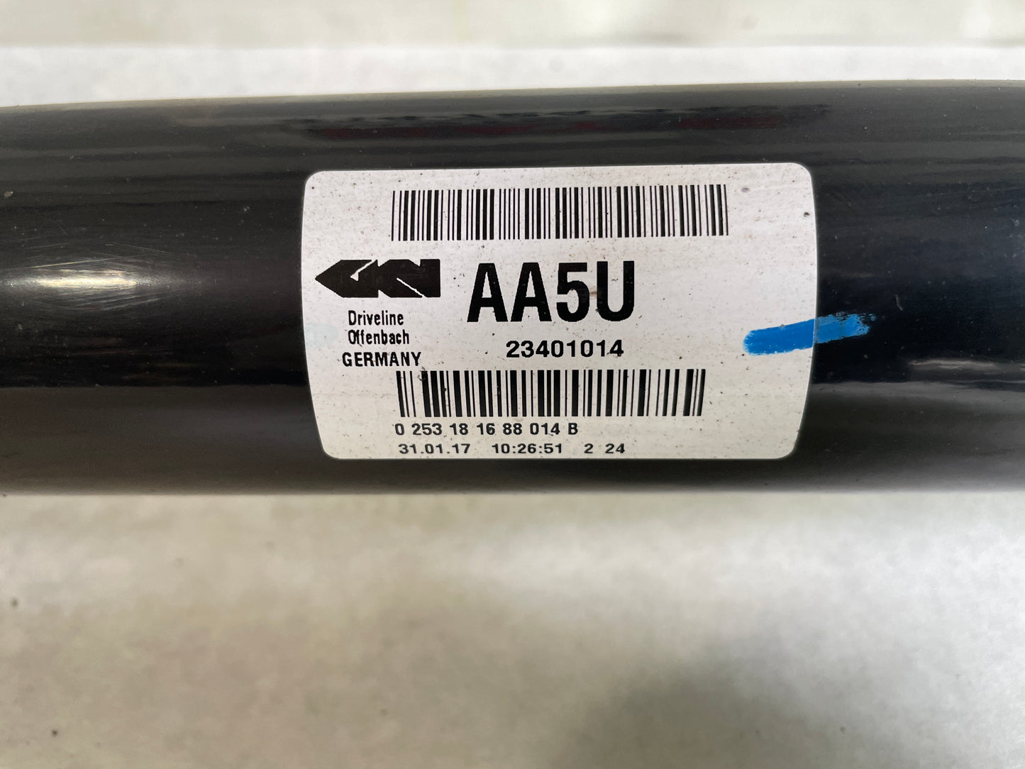 2017 Cadillac ATS-V Coupe LH Driver Rear CV Axle Shaft OEM