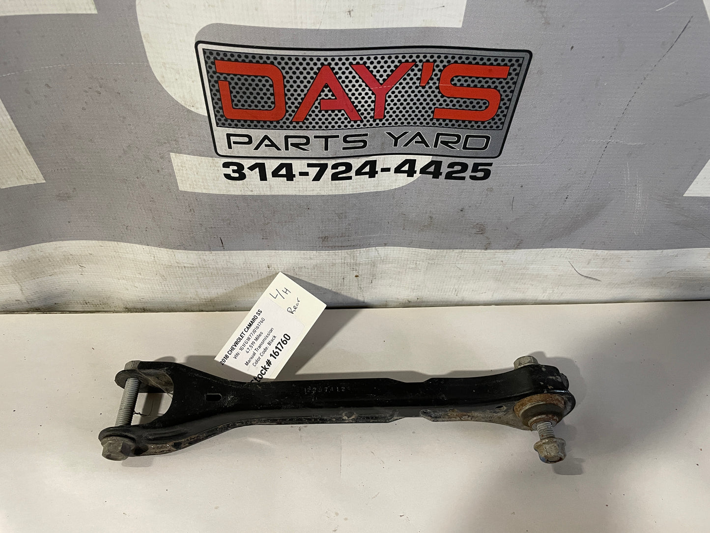 2018 Chevy Camaro SS Rear LH Driver Upper Control Arm OEM