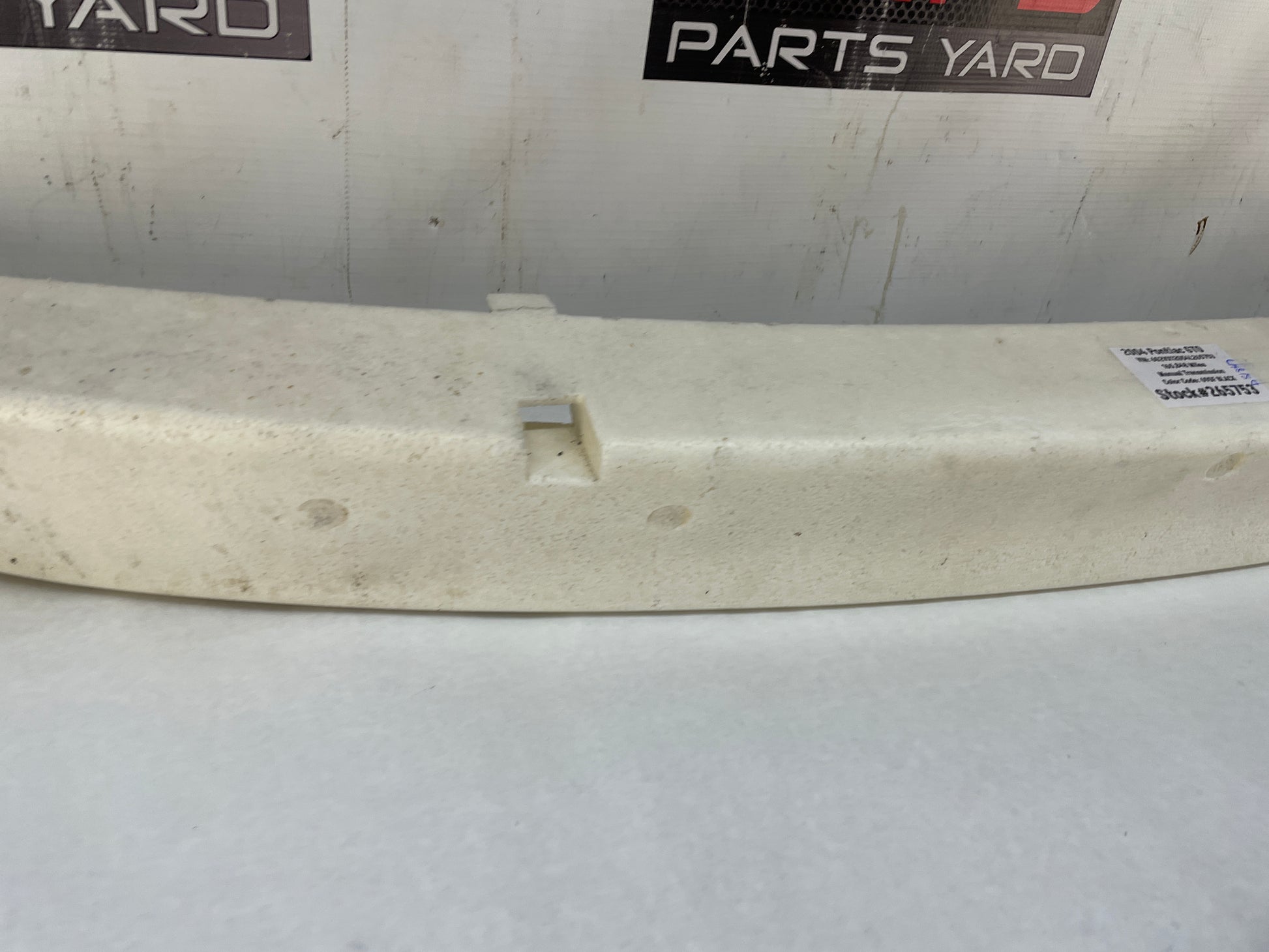 2004 Pontiac GTO Rear Bumper Foam Impact Bar Absorber OEM - Day's Parts Yard