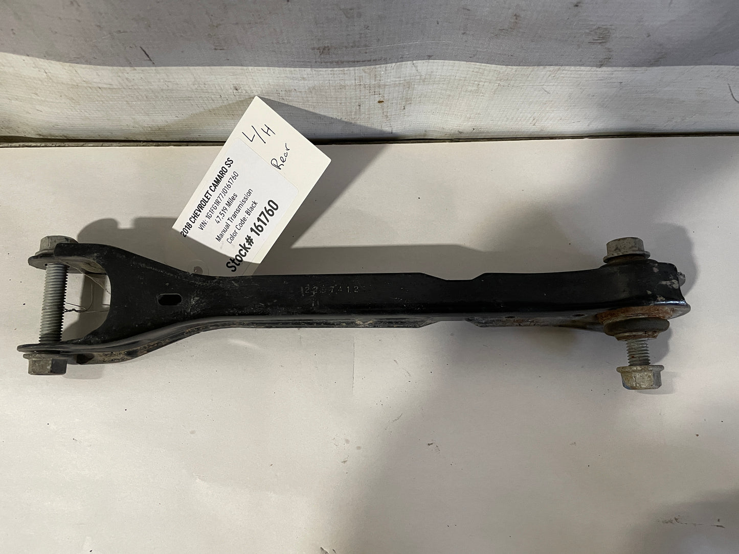 2018 Chevy Camaro SS Rear LH Driver Upper Control Arm OEM