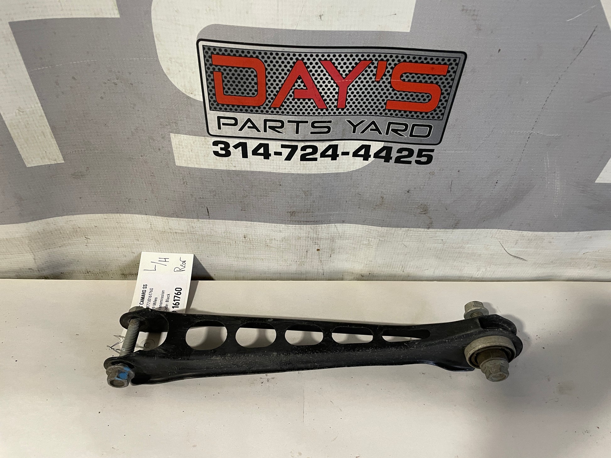 2018 Chevy Camaro SS Rear LH Driver Lower Control Arm OEM - Day's Parts Yard