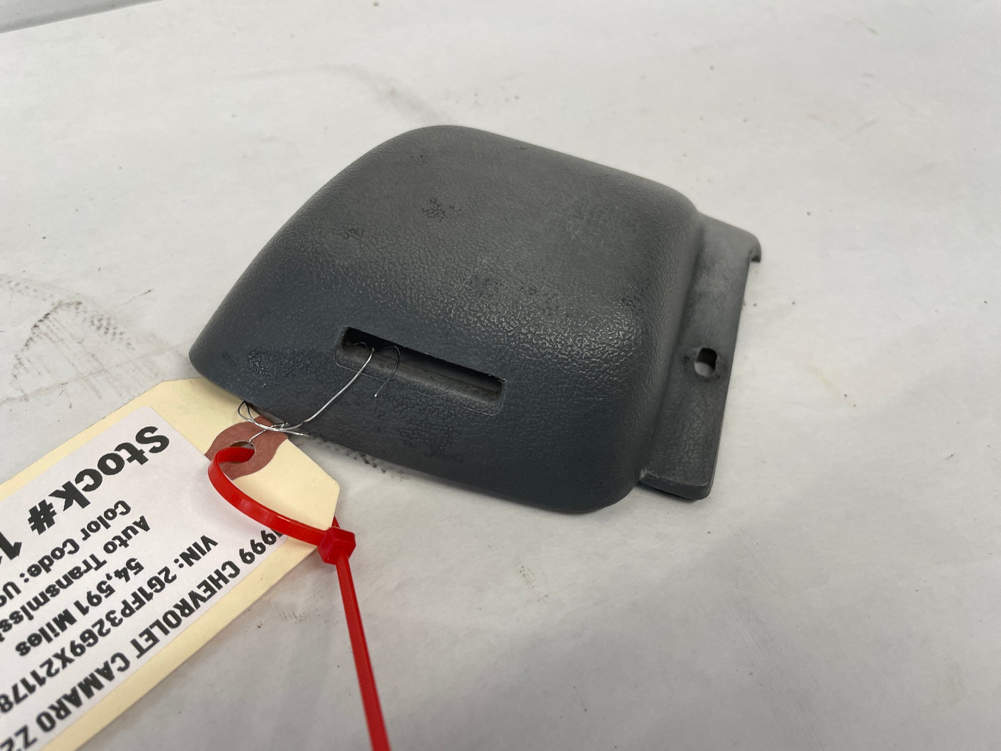1999 Chevy Camaro Z28 SS RH Passenger Front Seat Belt Cover Trim Cap OEM - Day's Parts Yard