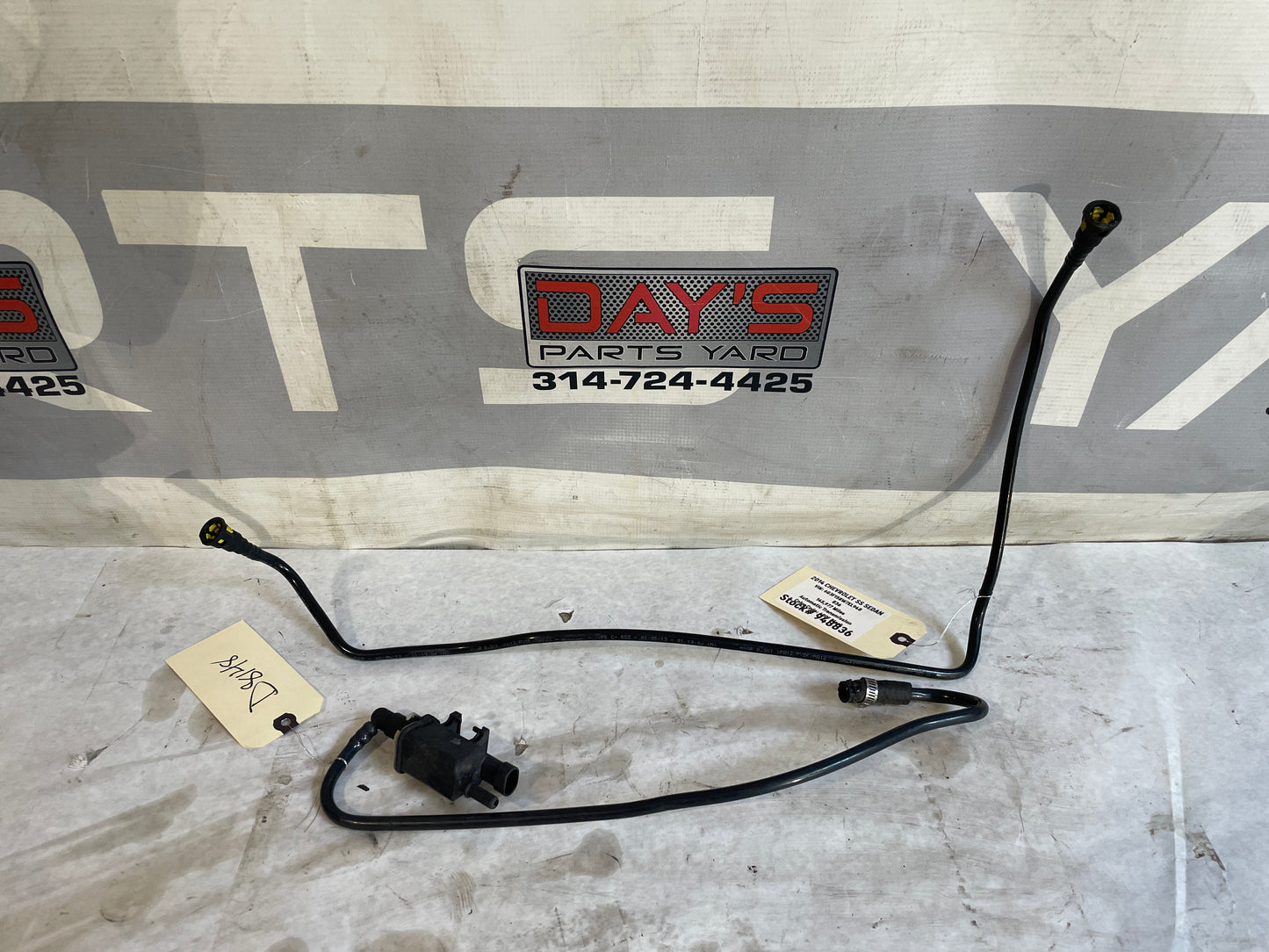 2010 Chevy Camaro SS Intake EVAP Lines Hoses OEM - Day's Parts Yard