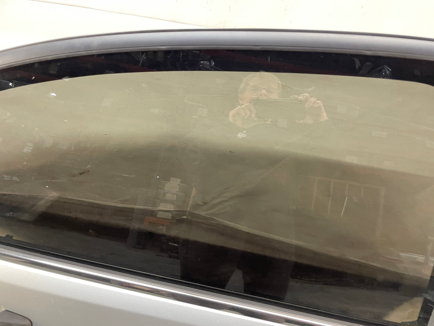 2013 Chevy Caprice PPV RH Passenger Rear Exterior Door Silver OEM - Day's Parts Yard