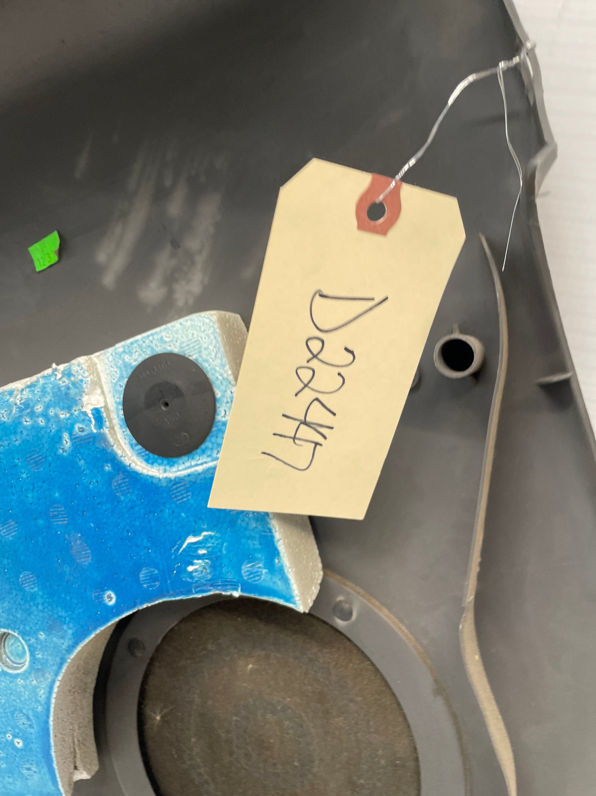 1999 Chevy Camaro Z28 SS Convertible LH Driver Rear Interior Quarter Panel Trim Grey Gray OEM - Day's Parts Yard