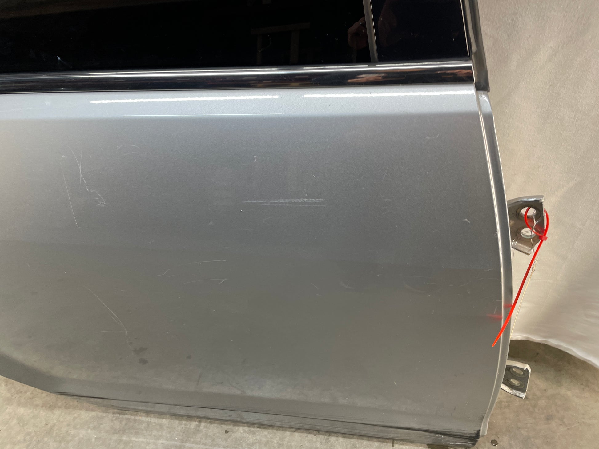 2013 Chevy Caprice PPV RH Passenger Rear Exterior Door Silver OEM - Day's Parts Yard