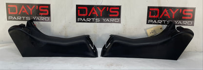 2004 Chevy C5 Corvette Z06 RH & LH B Pillar Seat Belt Cover Trim Panel OEM - Day's Parts Yard