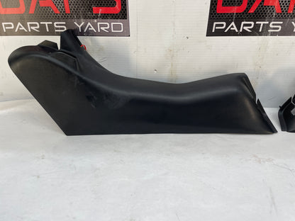 2004 Chevy C5 Corvette Z06 RH & LH B Pillar Seat Belt Cover Trim Panel OEM - Day's Parts Yard