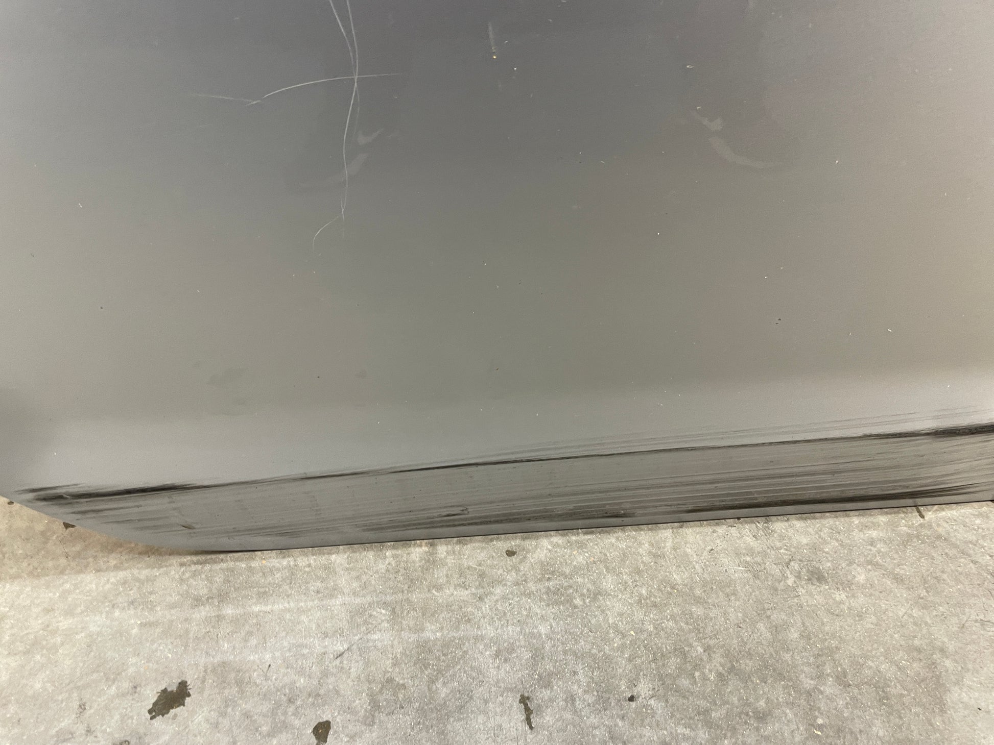 2013 Chevy Caprice PPV RH Passenger Rear Exterior Door Silver OEM - Day's Parts Yard