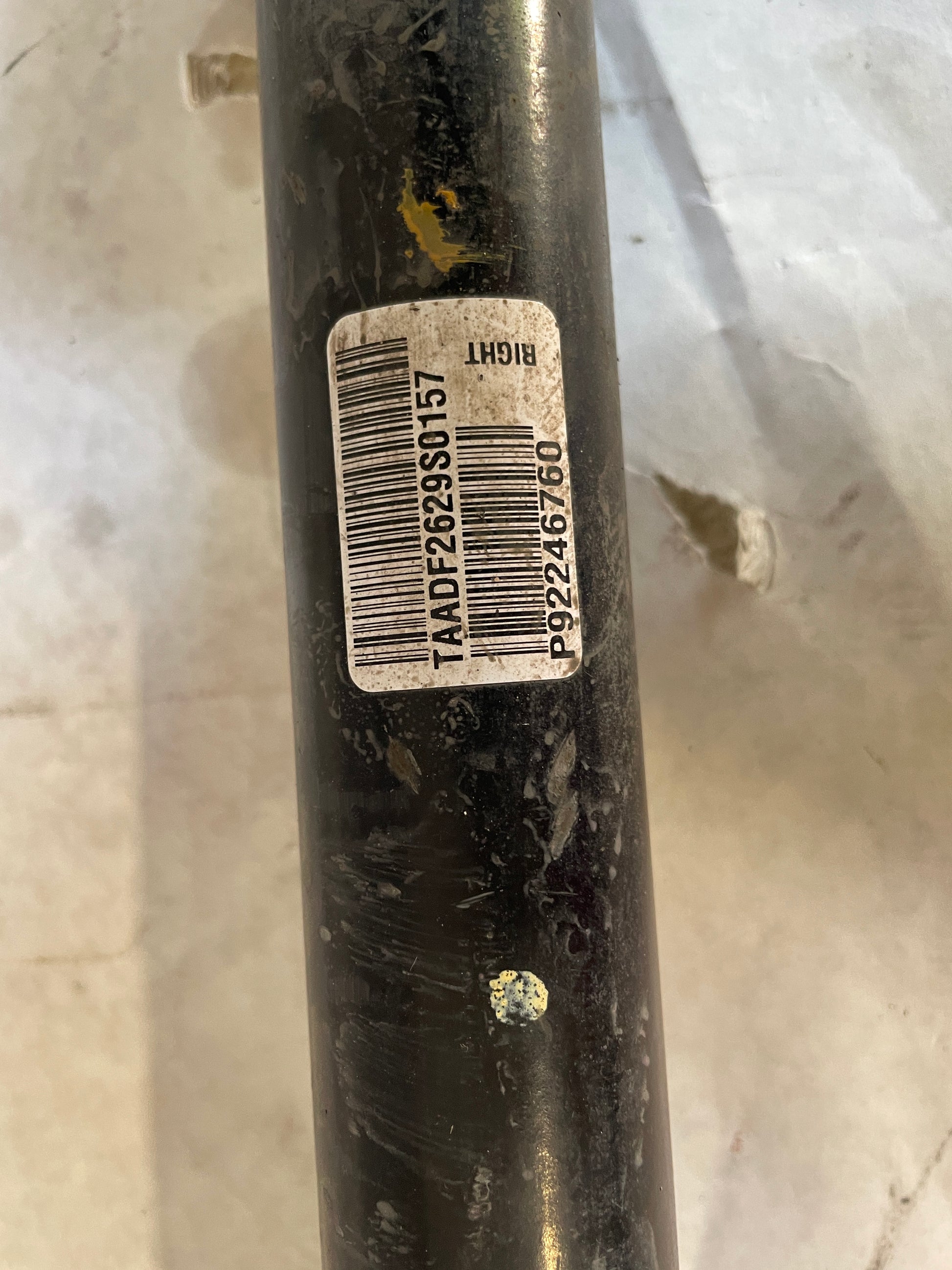 2010 Chevy Camaro SS RH Passenger CV Axle Half Shaft OEM - Day's Parts Yard