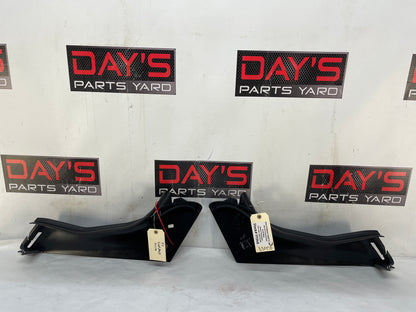 2004 Chevy C5 Corvette Z06 RH & LH B Pillar Seat Belt Cover Trim Panel OEM - Day's Parts Yard