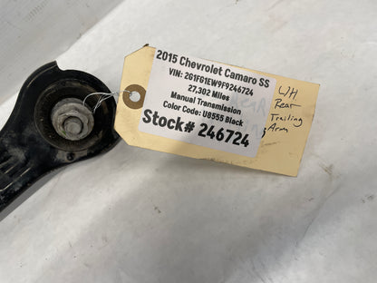 2015 Chevy Camaro SS LH Driver Rear Suspension Trailing Drag Link Rod Control Arm OEM