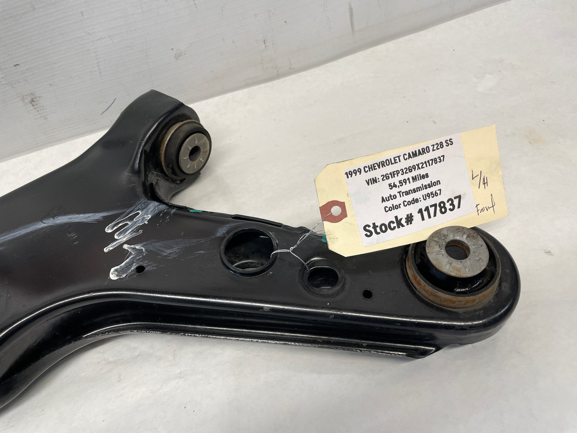 1999 Chevy Camaro Z28 SS LH Driver Front Lower Control Arm OEM - Day's Parts Yard