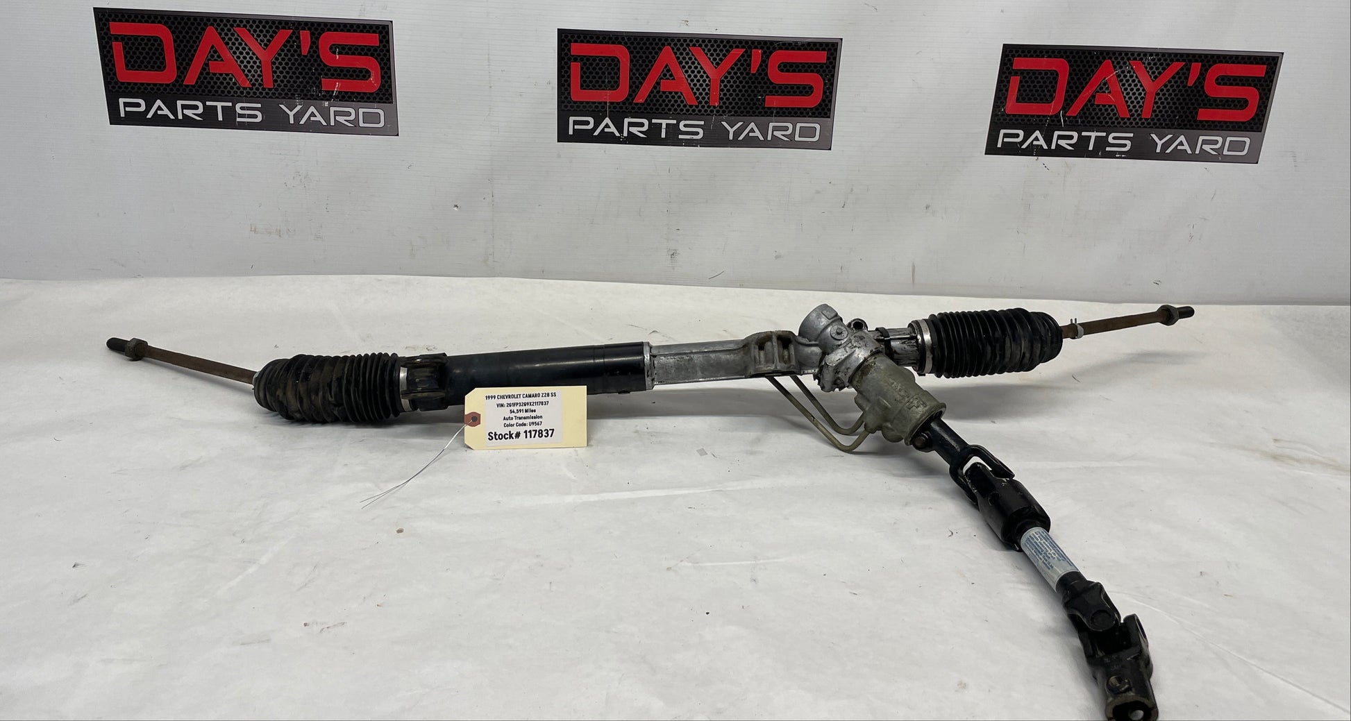 1999 Chevy Camaro Z28 SS Power Steering Rack and Pinion OEM - Day's Parts Yard