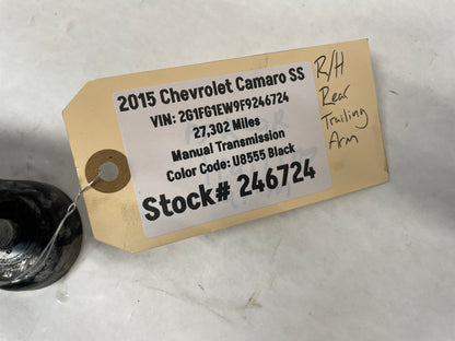 2015 Chevy Camaro SS RH Passenger Rear Suspension Trailing Arm OEM
