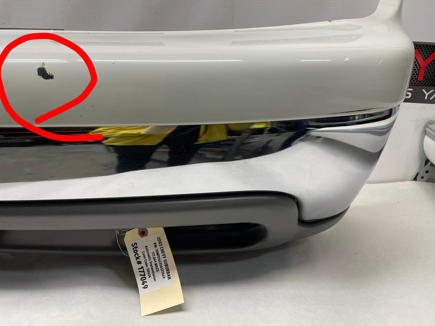 2003 Chevy Suburban Complete Front Bumper OEM