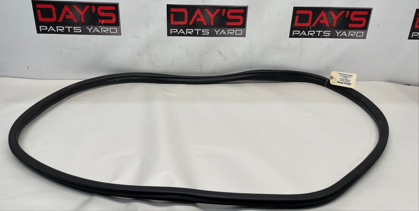 2014 Chevy SS Sedan RH Passenger Rear Door Weather Strip Rubber Seal OEM - Day's Parts Yard