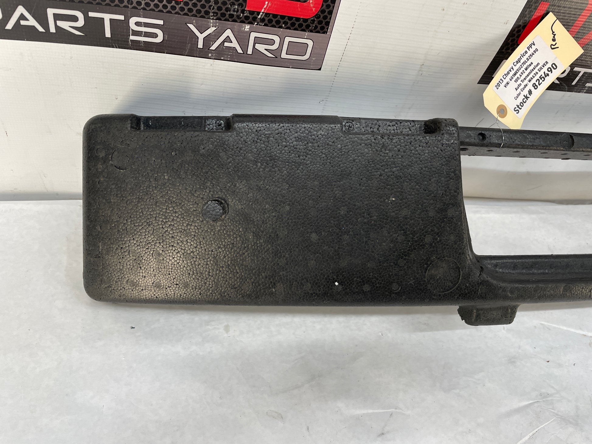 2013 Chevy Caprice PPV Rear Bumper Energy Impact Foam Absorber OEM - Day's Parts Yard