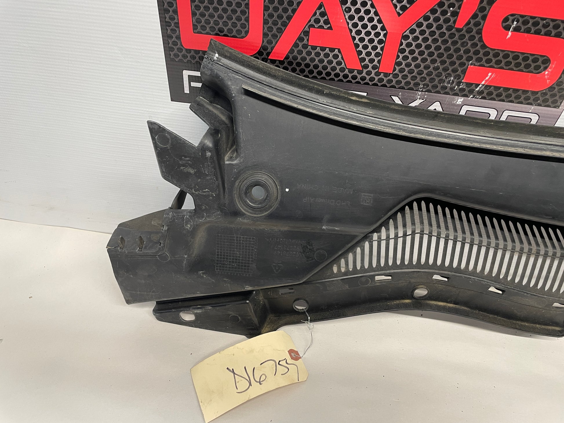 2015 Chevy SS Sedan Windshield Wiper Cowl OEM - Day's Parts Yard