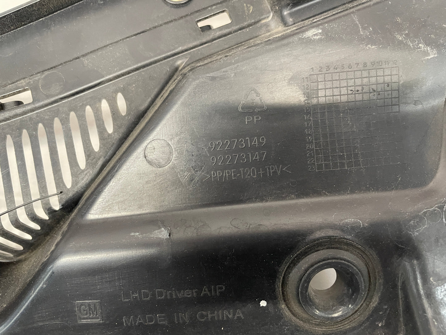 2015 Chevy SS Sedan Windshield Wiper Cowl OEM - Day's Parts Yard