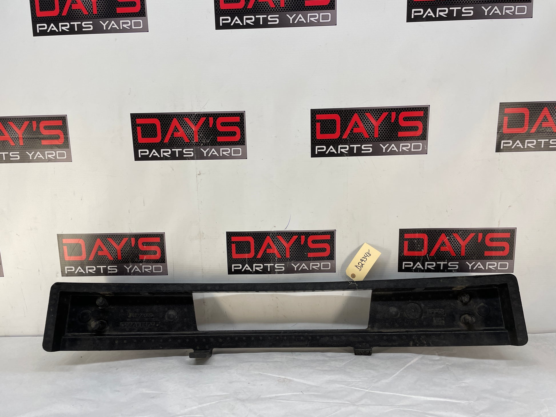2013 Chevy Caprice PPV Rear Bumper Energy Impact Foam Absorber OEM - Day's Parts Yard