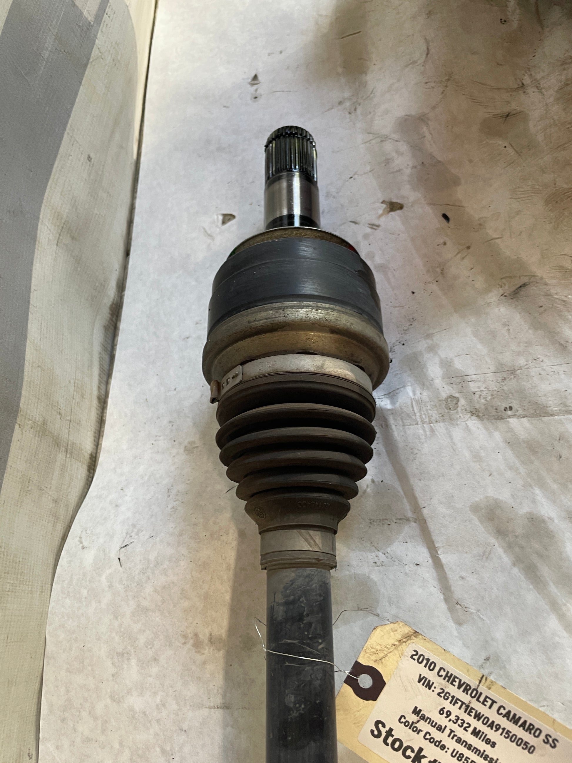 2010 Chevy Camaro SS LH Driver CV Axle Half Shaft OEM - Day's Parts Yard