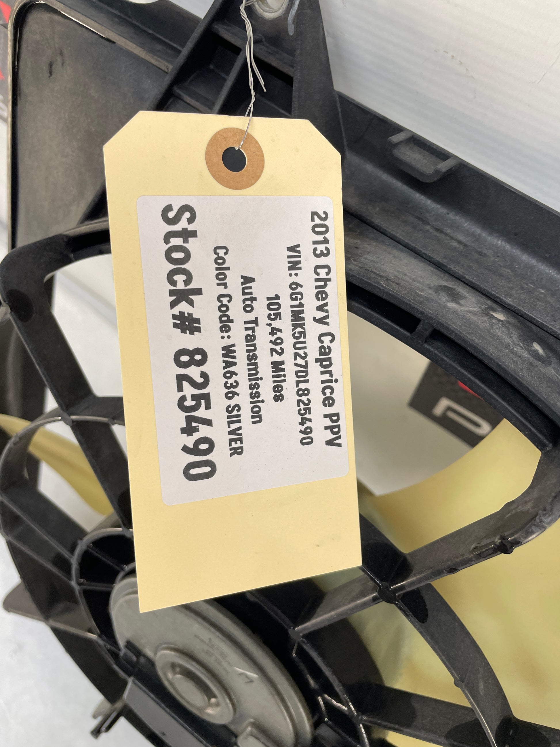 2013 Chevy Caprice PPV Radiator Duel Dual Electric Radiator Cooling Fans OEM - Day's Parts Yard