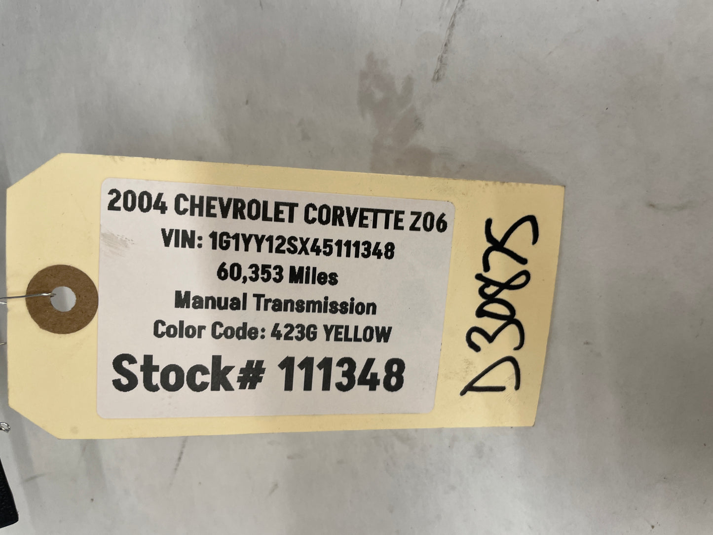 2004 Chevy C5 Corvette Z06 LH Driver Interior Quarter Speaker Cover Panel Trim OEM - Day's Parts Yard