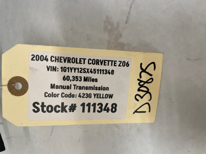 2004 Chevy C5 Corvette Z06 LH Driver Interior Quarter Speaker Cover Panel Trim OEM - Day's Parts Yard