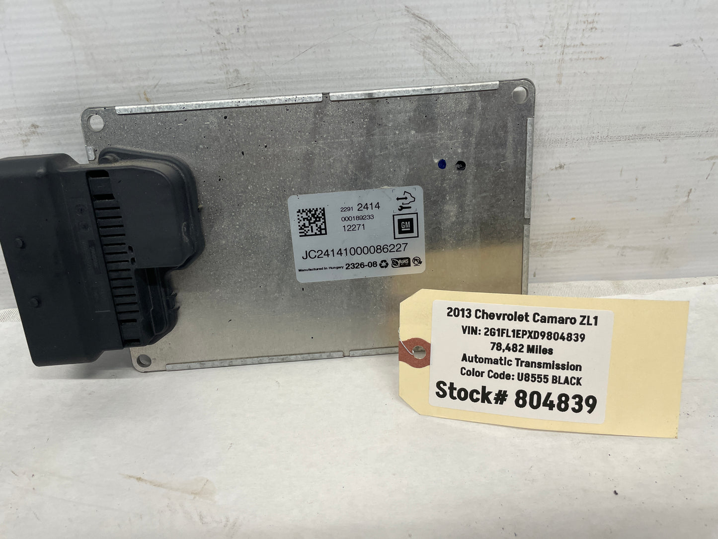 2013 Chevy Camaro ZL1 Magnet Rid Suspension Control Module OEM - Day's Parts Yard