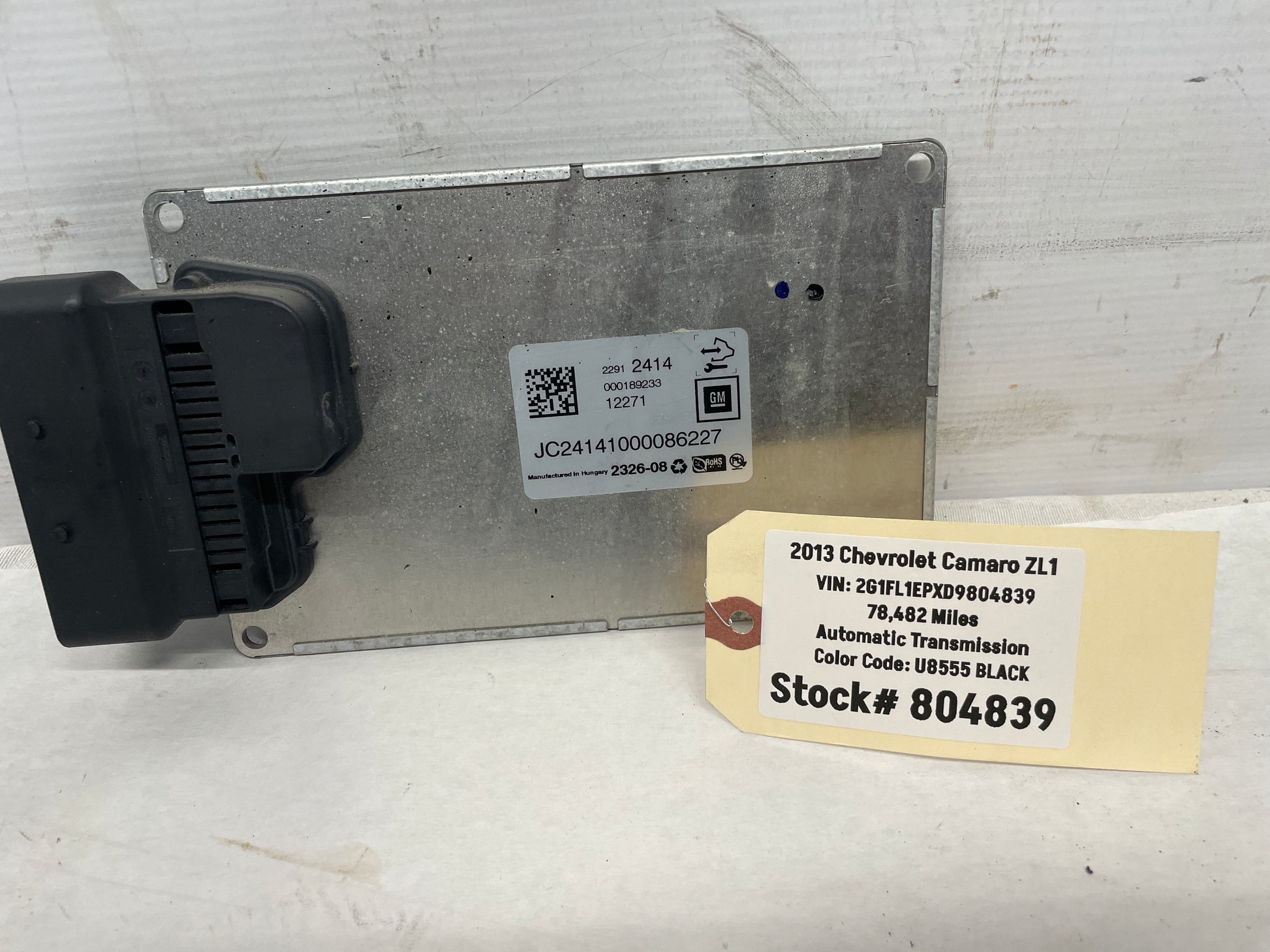 2013 Chevy Camaro ZL1 Magnet Rid Suspension Control Module OEM - Day's Parts Yard