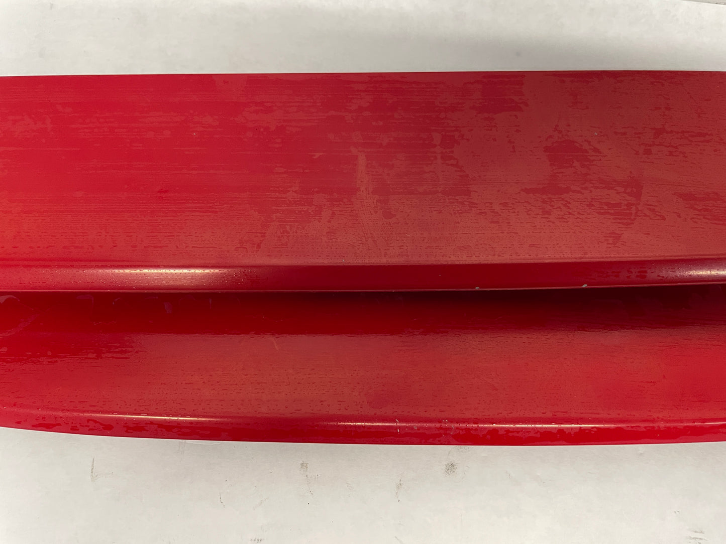 2008 Pontiac G8 GT RH & LH Hood Scoops Vents Red OEM - Day's Parts Yard