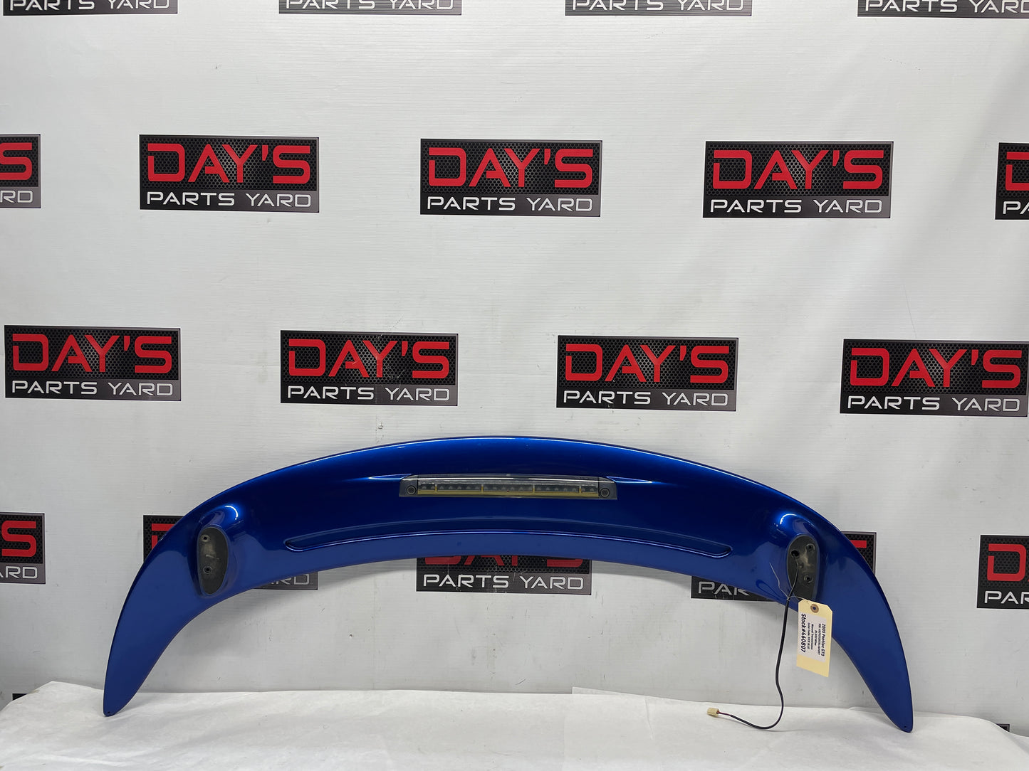 2005 Pontiac GTO Trunk Deck Lid Spoiler Wing w/ Light  Blue OEM - Day's Parts Yard