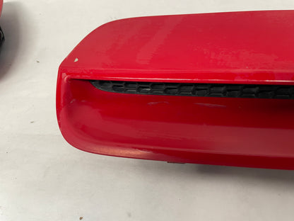 2008 Pontiac G8 GT RH & LH Hood Scoops Vents Red OEM - Day's Parts Yard